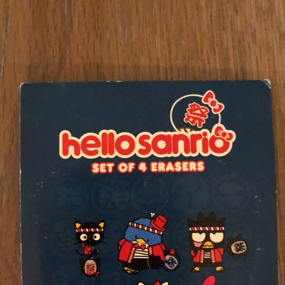 Hello Kitty Erasers 4pc (New) - Picture 7 of 9